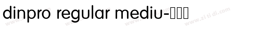 dinpro regular mediu字体转换 dinpro regular mediu字体转换